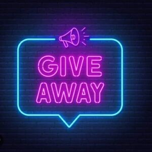 Giveaway! Free shipping!!